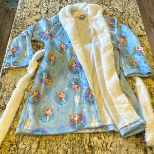 Girls Frozen Robe